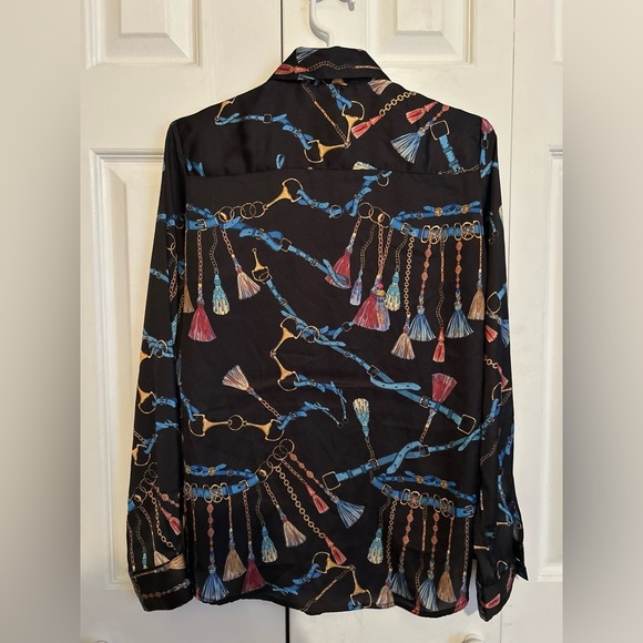 Tristan satiny blouse - Picture 4 of 10